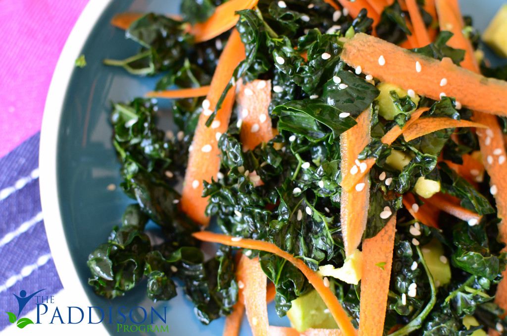 Kale & Carrot Salad - Vegan Recipe